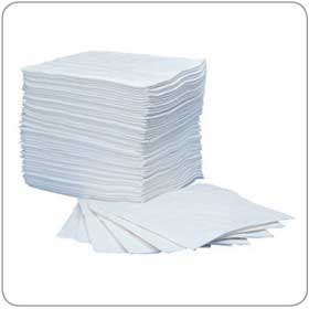 Oil-Dri® L90851 Light Weight Oil-Only Absorbent Pads (200/Box)